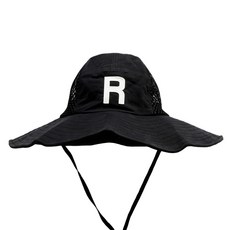 RidgeLine 奔尼帽 登山寬邊帽, 黑色