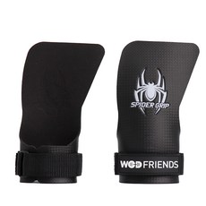 와드프렌즈 크로스핏 스파이더 그립2 노핑거 좌우 세트, 블랙, 1개