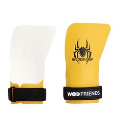 와드프렌즈 크로스핏 스파이더 그립2 노핑거 좌우 세트, 옐로우, 1개