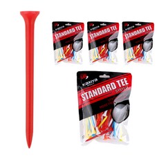 kaxiyagolf 彩色塑膠高爾夫球座 200支組, 隨機出貨