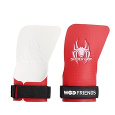 와드프렌즈 크로스핏 스파이더 그립2 노핑거 좌우 세트, 레드, 1개