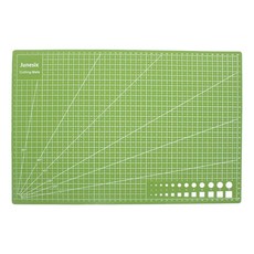 Junesix 컬러 데스크 커팅 매트, 연두