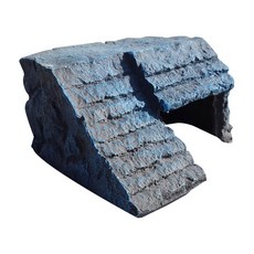 爬蟲類用階梯躲藏處 B型, 單色, 1個