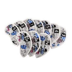 NEAR PIN 塗鴉印花高爾夫推桿套, 藍色