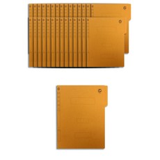 인터탑 종이 황화일 30p, 혼합색상, 1세트