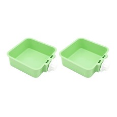 에이홉 반려동물 심플 식기 L, D 그린, 2개