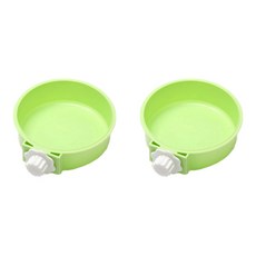 에이홉 반려동물 심플 식기 S, B 그린, 2개