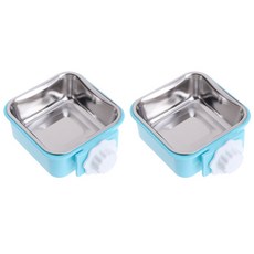 에이홉 반려동물 심플 식기 L, C 블루, 2개