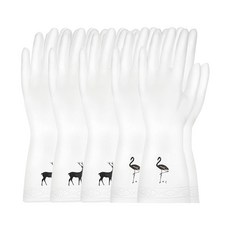 Healing Time 清潔用丁腈橡膠手套 左右 隨機出貨 M, 中( M), 5雙