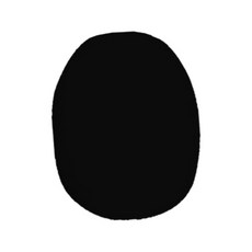 DAILYSHARE 麻糬長抱枕, 黑色