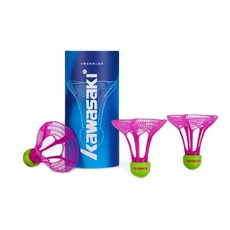 川崎空運羽毛球羽毛球 3p, 混合顏色, 3入, 1組