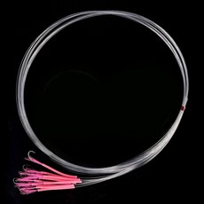 KIWRA 夜光釣魚線魚餌, 粉色的