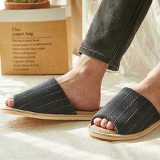 BEBE DECO if 黃麻拖鞋, 海軍