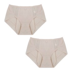 APPLE STORY 無痕內褲2件組, 淺褐色的