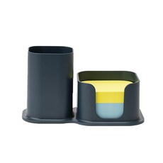 尾巴筆筒雙色筆架, 海軍, 1個