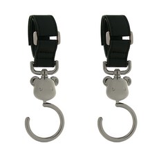 KOZNY 小熊推車掛勾, 珍珠黑