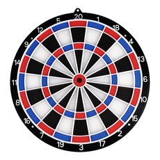 國際規格KCL認證韓國製軟式飛鏢標靶, 藍色 紅色, 1個