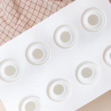 AngleThing 8口雞蛋矽膠模具, 單色