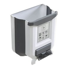 水槽掛式垃圾桶+塑膠袋 20入 隨機出貨, 白色的