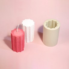 AngleThing 針織立柱立體矽膠模具, 單色