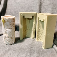 ANGLE THING 瑪利亞與耶穌雙面立體矽膠模具, 單一顏色