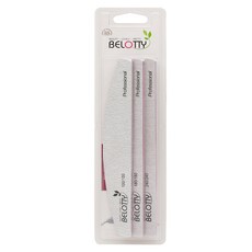 BELOTTY 專業高級半月形美甲銼刀組, 單一顏色, 1套