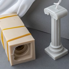 ANGLE THING Ionia希臘神殿柱子雙面立體矽膠模具, 單色