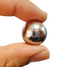 超強力釹球形磁鐵 20mm, 銀色, 1個