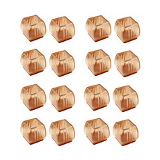 OKONG 透明方形椅腳套 大 40mm 4入, 透明, 4套