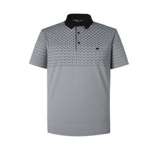 DAKS 男士圖案搭配短袖 Polo 高爾夫 T恤 DGTS1B452WT