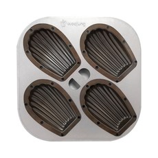 WOOJUNG 瑪德蓮模具 4格, 1個