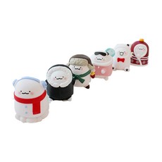 甜蜜史萊姆匿名公仔 ver 3 冬季 6件組, 1套