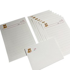 lookart 軍戀D-Day軍隊Ggomsini信紙組, 上兵, 1組