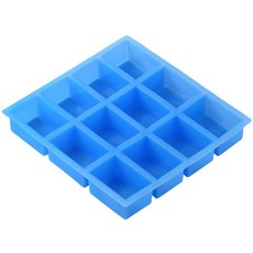 方形方塊矽膠模具 1100ml, 單色