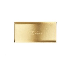 Topsiga TCR 北歐風鋼製簡約長方形託盤 小型, 金色