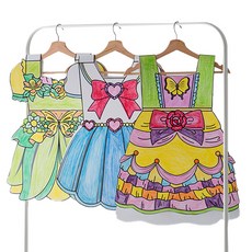 Design O女童款禮服著色組, 混色