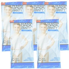 Criket 男童用 TRY 白色內褲 5件組