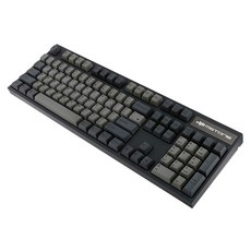 MSTONE Global Imaging 機械有線鍵盤棕色凹槽, 一般型, 槽 F 104A, 深灰色