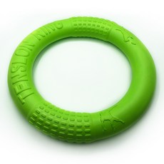 LEOPET 大型犬環形拔河玩具 L, 綠色, 1個