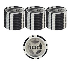 國際規格高級拉斯維加斯蒙地卡羅星級撲克籌碼100片, 100