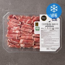 사조 무항생제 인증 오리돌돌 대패구이 (냉동), 600g, 1개
