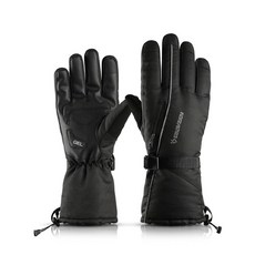 雙層防水可觸控滑雪手套