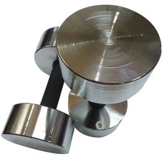 3중 크롬 도금 아령 2p, 9kg, 2개