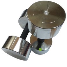 3중 크롬 도금 아령 2p, 11kg