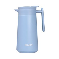 BARENLOCK 不鏽鋼保溫水壺, 藍色, 860ml, 1個