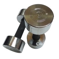 3중 크롬 도금 아령 2p, 4kg, 2개