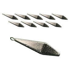 KN Fishing 快速鑽井重量鎳散裝 10 號, 10個