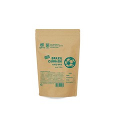 1Kg Coffee 巴西喜拉朵單品咖啡豆, 無研磨咖啡豆, 334g, 1包