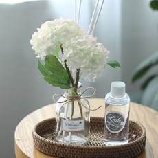 櫻花繡球花擴香瓶 + 擴香液100ml + 白色繡球花 + 擴香棒4支 + 禮物盒組, 6. 薰衣草, 1個