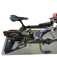 室內自行車防震噪音墊, 黑色, 1個